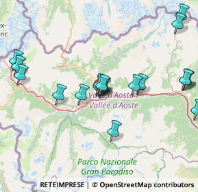Mappa Via Monte Pasubio, 11100 Aosta AO, Italia (17.0185)