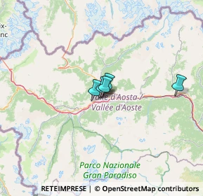 Mappa Via Monte Pasubio, 11100 Aosta AO, Italia (32.54533)
