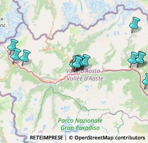 Mappa Via Monte Pasubio, 11100 Aosta AO, Italia (16.62385)