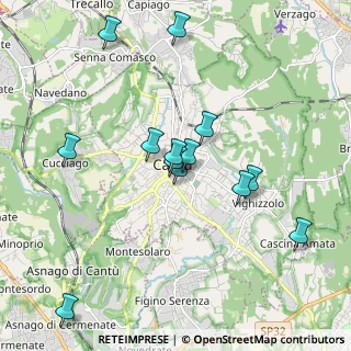 Mappa Via Brambilla Enrico, 22063 Cantù CO, Italia (1.79385)