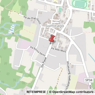 Mappa Via Piave, 12, 21040 Arsago Seprio, Varese (Lombardia)