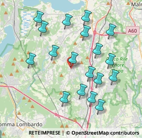 Mappa Via Piave, 21040 Sumirago VA, Italia (3.925)