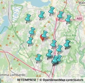 Mappa Via Piave, 21040 Sumirago VA, Italia (3.84474)