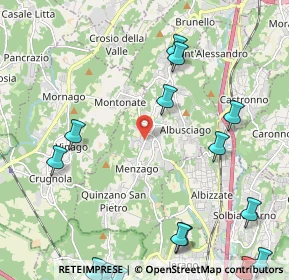 Mappa Via Piave, 21040 Sumirago VA, Italia (3.3965)