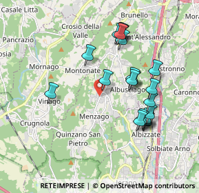 Mappa Via Piave, 21040 Sumirago VA, Italia (1.7965)