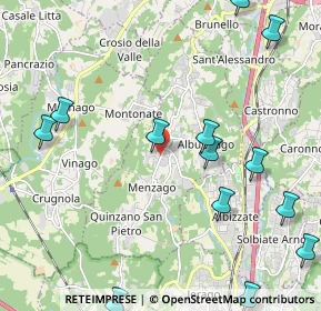 Mappa Via Piave, 21040 Sumirago VA, Italia (2.75538)
