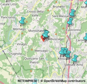 Mappa Via Piave, 21040 Sumirago VA, Italia (2.60214)