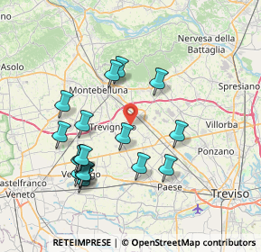 Mappa 31040 Trevignano TV, Italia (7.45)