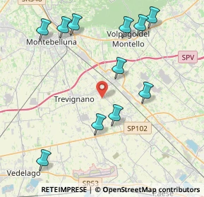 Mappa 31040 Trevignano TV, Italia (4.62636)