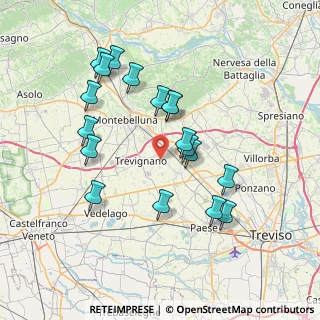Mappa 31040 Trevignano TV, Italia (7.11278)