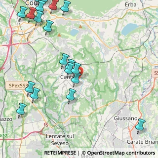 Mappa Via Domea, 22063 Cantù CO, Italia (5.889)