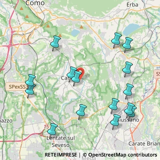 Mappa Via Domea, 22063 Cantù CO, Italia (4.95733)