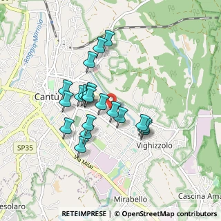 Mappa Via Domea, 22063 Cantù CO, Italia (0.7275)