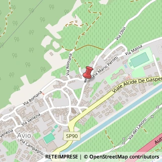 Mappa Strada Pinerolo, 102, 38063 Avio, Trento (Trentino-Alto Adige)