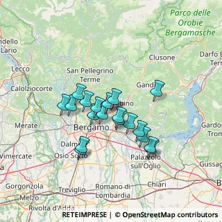 Mappa Via Monsignor Aldo Nicoli, 24027 Nembro BG, Italia (10.72105)
