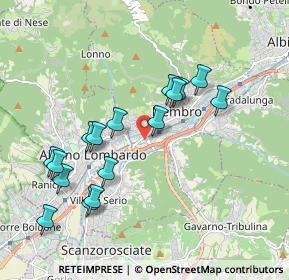 Mappa Via Monsignor Aldo Nicoli, 24027 Nembro BG, Italia (1.8775)