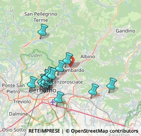 Mappa Via Monsignor Aldo Nicoli, 24027 Nembro BG, Italia (7.31563)