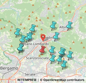 Mappa Via Monsignor Aldo Nicoli, 24027 Nembro BG, Italia (3.94222)