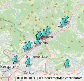 Mappa Via Monsignor Aldo Nicoli, 24027 Nembro BG, Italia (3.37333)