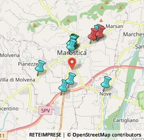 Mappa Via T. A, 36063 Marostica VI, Italia (1.47154)