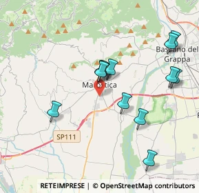 Mappa Via T. A, 36063 Marostica VI, Italia (3.78667)