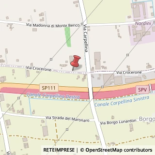 Mappa Via Crocerone, 52, 36061 Bassano del Grappa, Vicenza (Veneto)