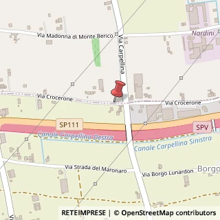 Mappa Via crocerone 16, 36022 Bassano del Grappa, Vicenza (Veneto)