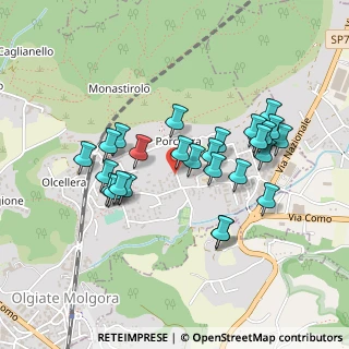 Mappa Via del Portone, 23887 Olgiate Molgora LC, Italia (0.41111)