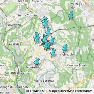 Mappa Viale Alla Madonna, 22063 Cantù CO, Italia (1.13933)