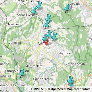 Mappa Viale della Madonna, 22063 Cantù CO, Italia (2.52636)