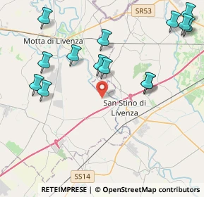 Mappa Via Fornace, 31045 Motta di Livenza TV, Italia (4.92286)