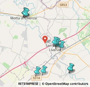 Mappa Via Fornace, 31045 Motta di Livenza TV, Italia (4.6525)