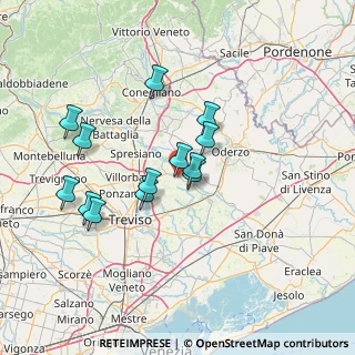 Mappa Via Cesare Battisti, 31052 Maserada sul Piave TV, Italia (12.43154)