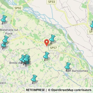 Mappa Via Cesare Battisti, 31052 Maserada sul Piave TV, Italia (2.97308)