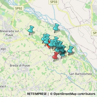 Mappa Via Cesare Battisti, 31052 Maserada sul Piave TV, Italia (1.0155)