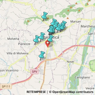 Mappa Via Fermi, 36063 Marostica VI, Italia (1.37143)