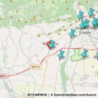 Mappa Via Fermi, 36063 Marostica VI, Italia (6.45083)