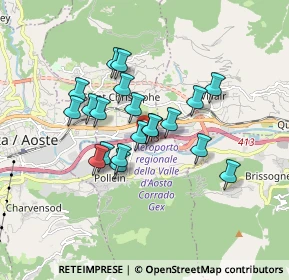 Mappa Loc. Torrent de Maillod, 11020 QUART AO, Italia (1.3455)