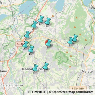 Mappa Via Sirtori, 23891 Barzanò LC, Italia (3.85)