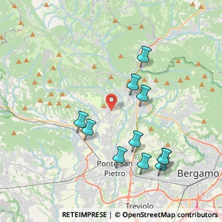 Mappa Via galleria del commercio, 24030 Almenno San Bartolomeo BG, Italia (4.17)