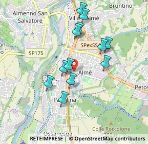 Mappa Via Arturo Toscanini, 24011 Almè BG, Italia (0.81167)