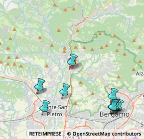 Mappa Via Arturo Toscanini, 24011 Almé BG, Italia (5.15)