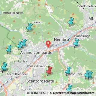 Mappa Via I Corer, 24027 Nembro BG, Italia (3.37923)