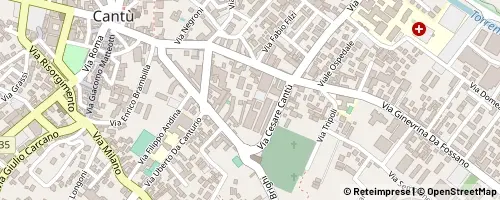 Mappa Cantù