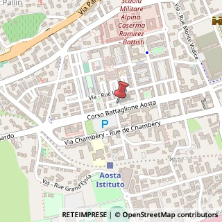 Mappa Corso-Avenue btg. Aosta, 30, 11100 Aosta, Aosta (Valle d'Aosta)