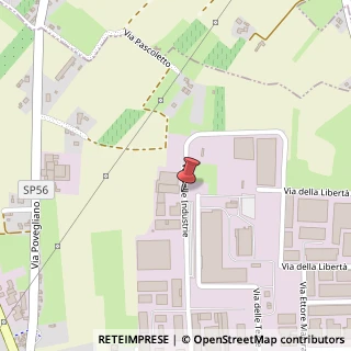 Mappa Via delle Industrie, 55, 31050 Ponzano Veneto, Treviso (Veneto)