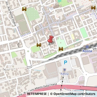 Mappa Via Trottechien,  57, 11100 Aosta, Aosta (Valle d'Aosta)