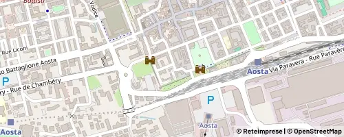 Mappa Aosta