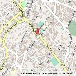 Mappa Via Milano, 14, 22063 Cantù, Como (Lombardia)