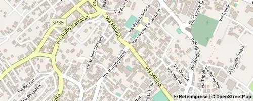 Mappa Cantù